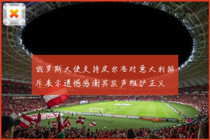 俄罗斯大使支持皮尔洛对意大利排斥表示遗憾感谢其发声维护正义
